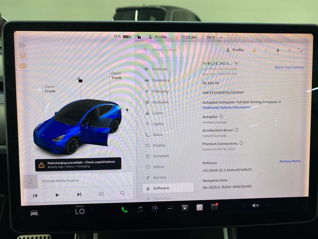 used 2020 Tesla Model Y car, priced at $20,500