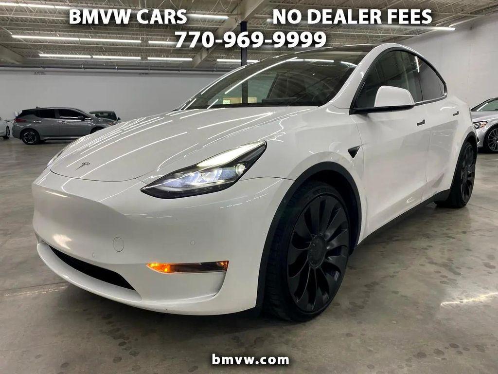 used 2022 Tesla Model Y car, priced at $30,500