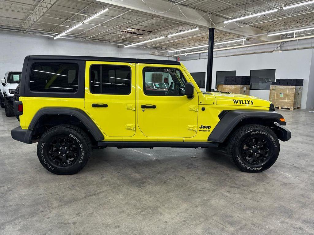 used 2022 Jeep Wrangler Unlimited car, priced at $24,000