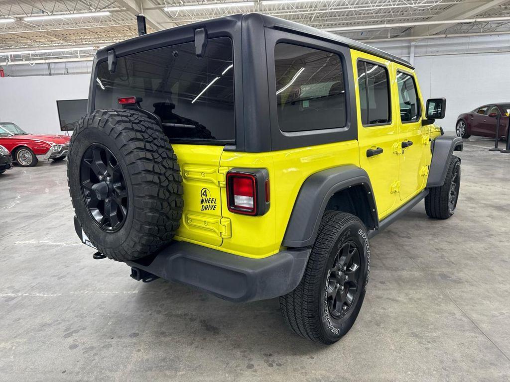 used 2022 Jeep Wrangler Unlimited car, priced at $24,000