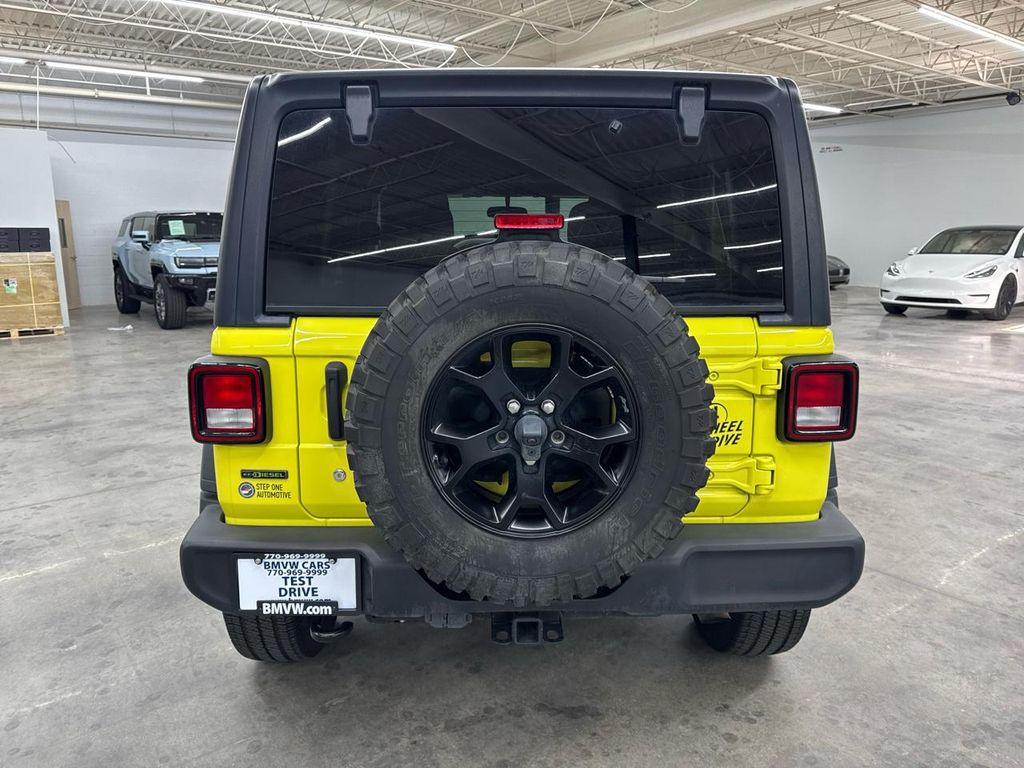 used 2022 Jeep Wrangler Unlimited car, priced at $24,000