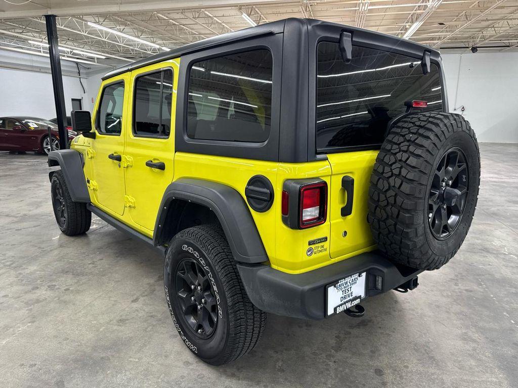 used 2022 Jeep Wrangler Unlimited car, priced at $24,000