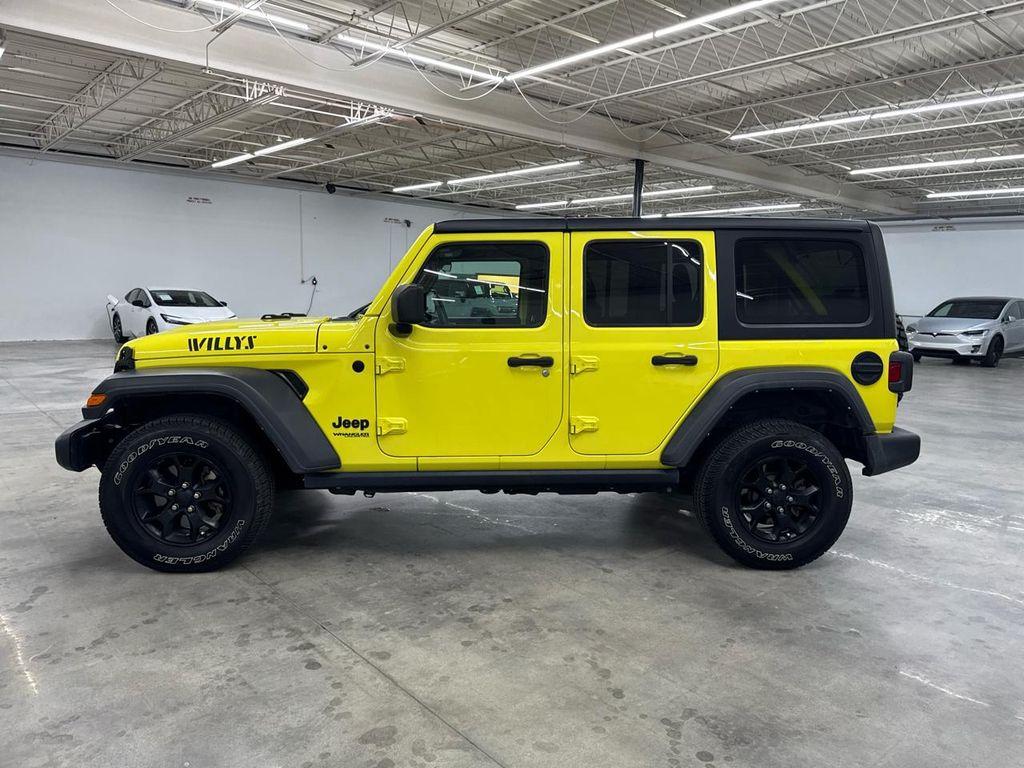 used 2022 Jeep Wrangler Unlimited car, priced at $24,000