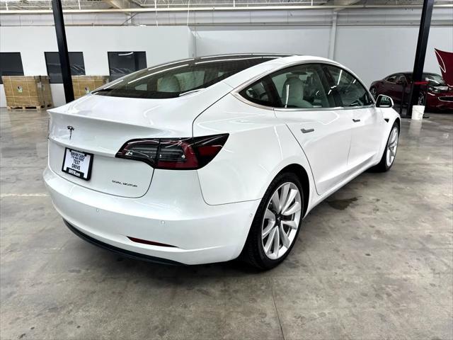 used 2020 Tesla Model 3 car, priced at $18,500