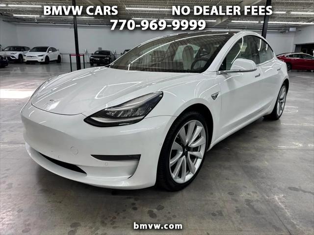 used 2020 Tesla Model 3 car, priced at $18,500