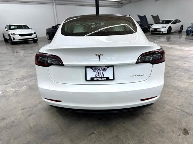 used 2020 Tesla Model 3 car, priced at $18,500