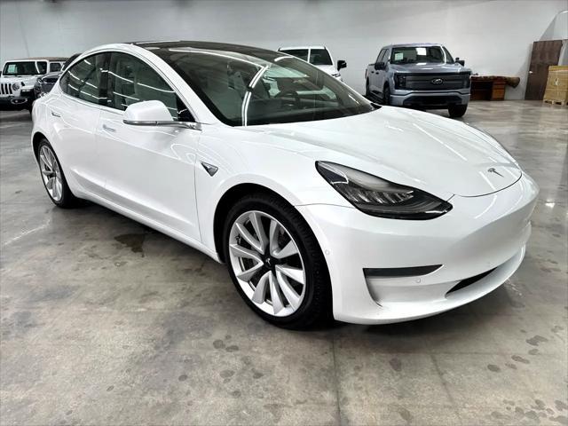 used 2020 Tesla Model 3 car, priced at $18,500