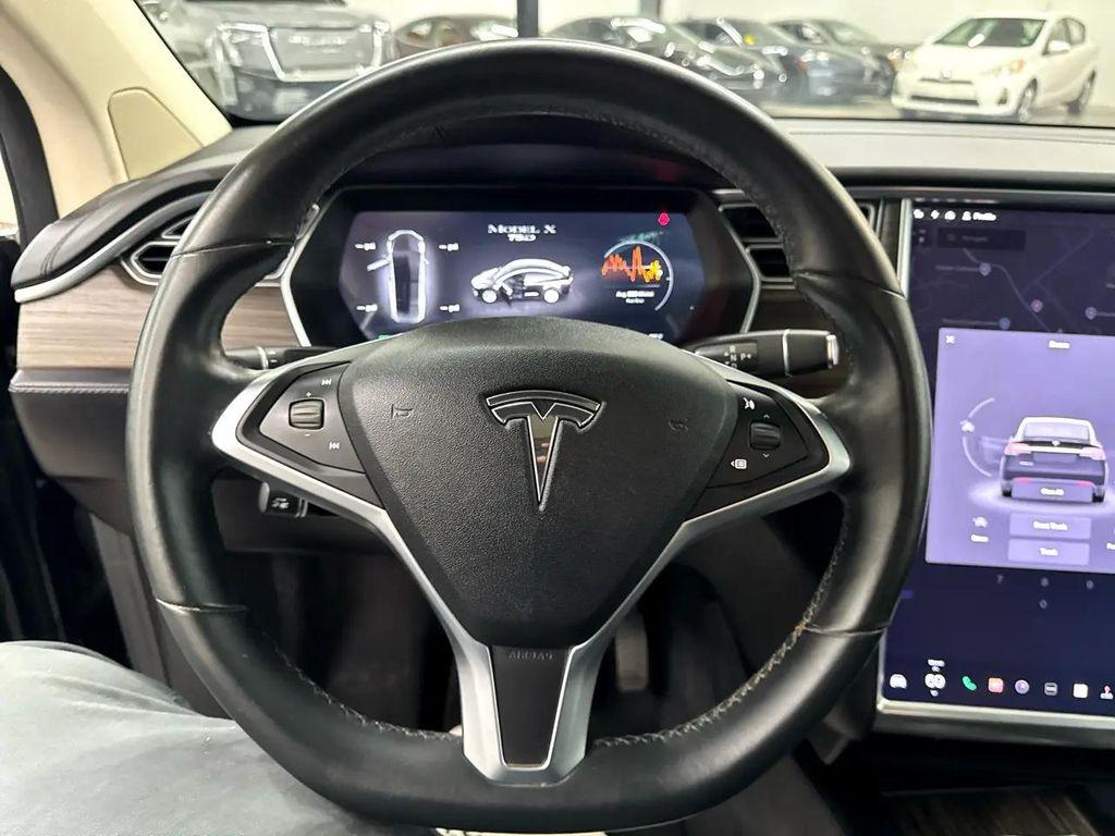 used 2016 Tesla Model X car, priced at $17,000