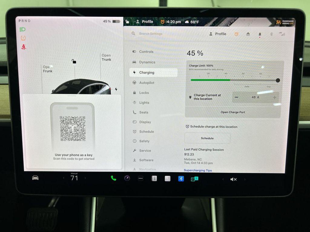 used 2021 Tesla Model Y car, priced at $23,000