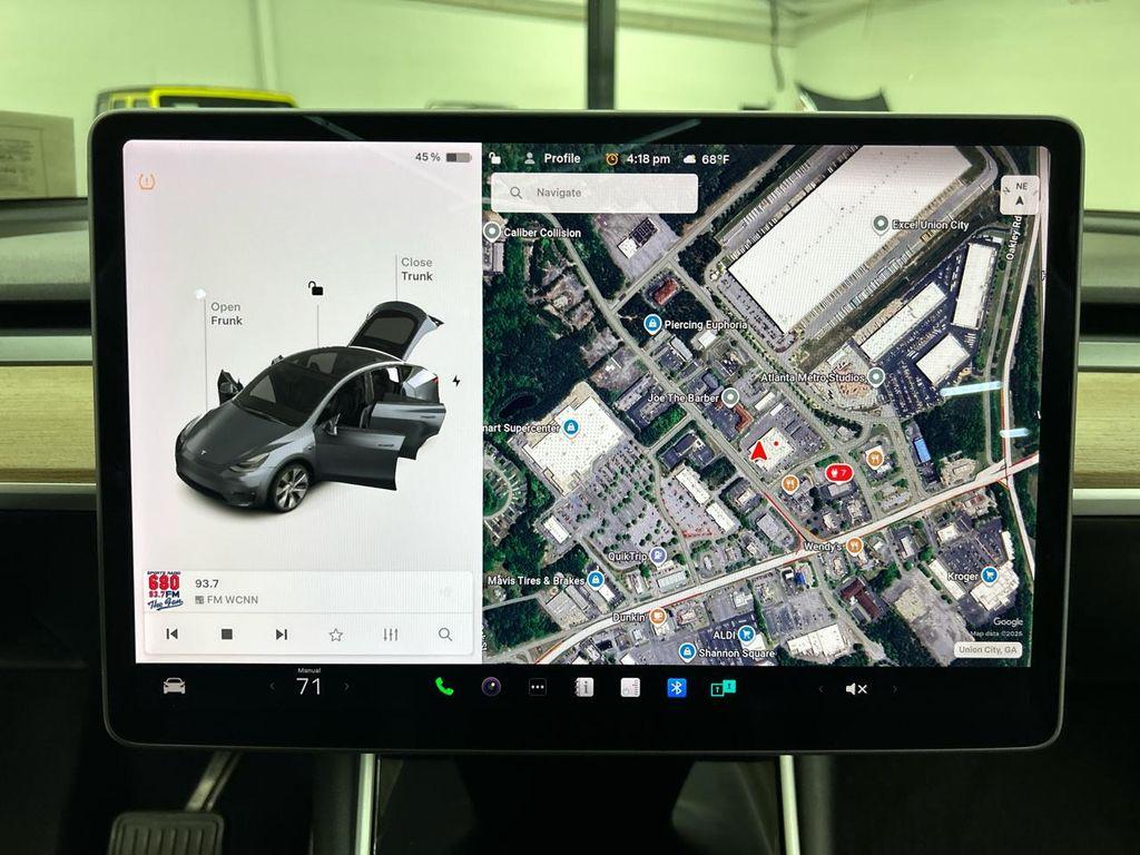 used 2021 Tesla Model Y car, priced at $23,000