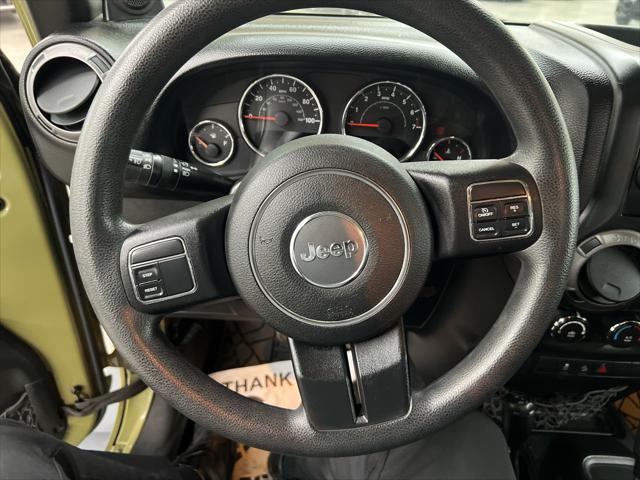 used 2013 Jeep Wrangler car, priced at $13,800