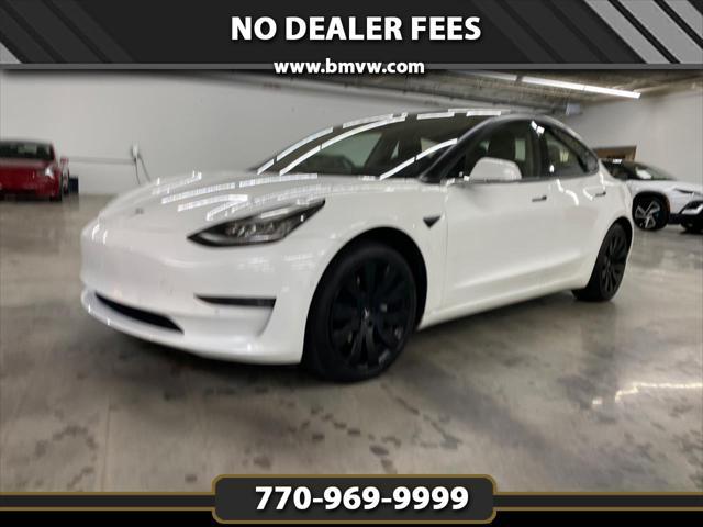 used 2018 Tesla Model 3 car, priced at $18,500