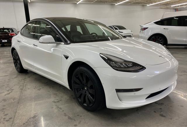 used 2018 Tesla Model 3 car, priced at $18,500