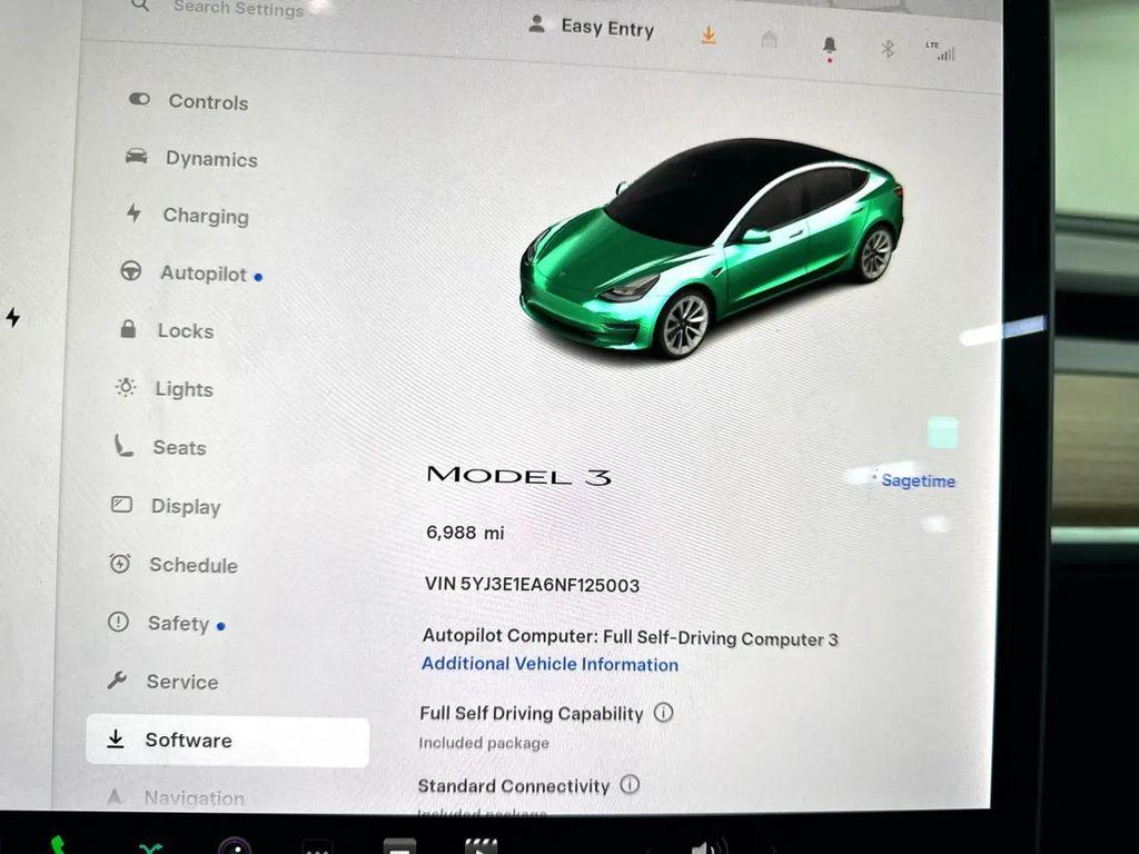 used 2022 Tesla Model 3 car, priced at $26,000