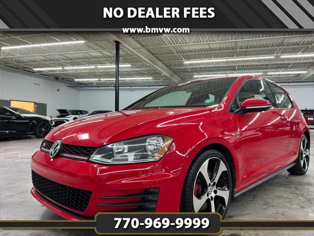 used 2015 Volkswagen Golf GTI car, priced at $9,500