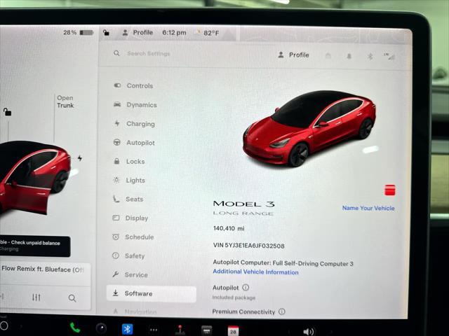 used 2018 Tesla Model 3 car, priced at $15,800