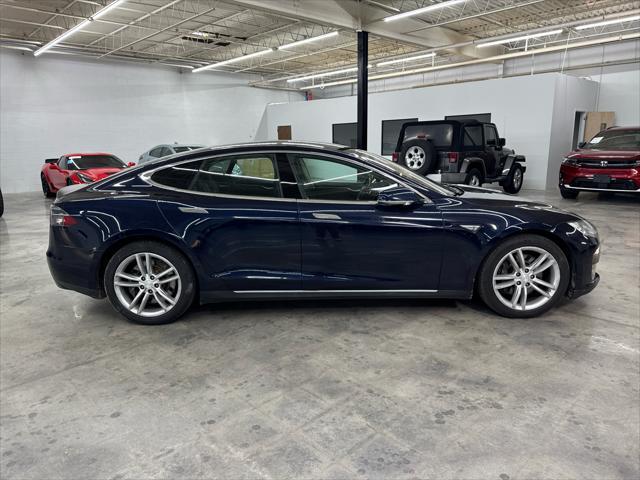 used 2014 Tesla Model S car, priced at $10,000