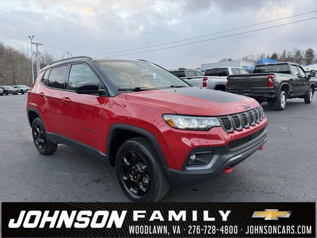 used 2023 Jeep Compass car, priced at $23,427