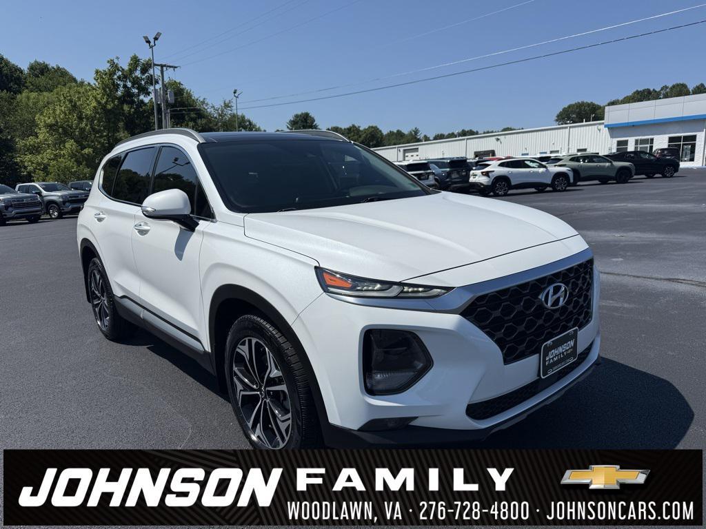 used 2020 Hyundai Santa Fe car, priced at $20,950