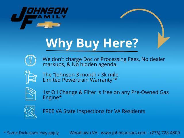 used 2021 Chevrolet Bolt EV car, priced at $18,950