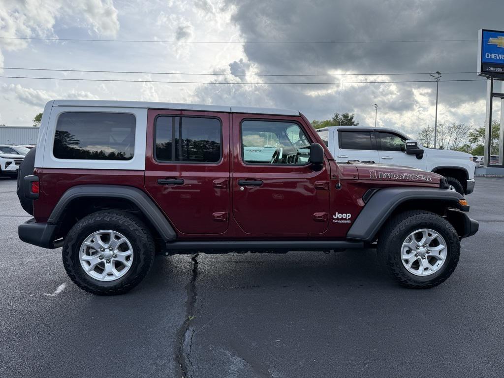 used 2021 Jeep Wrangler Unlimited car, priced at $28,887