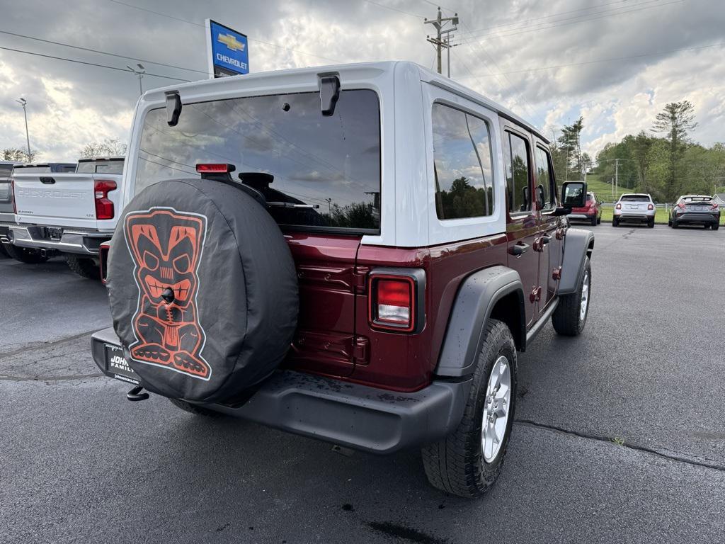 used 2021 Jeep Wrangler Unlimited car, priced at $28,887