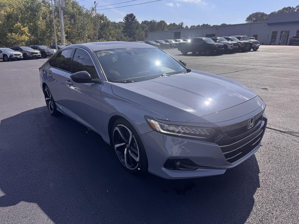 used 2021 Honda Accord car, priced at $28,650