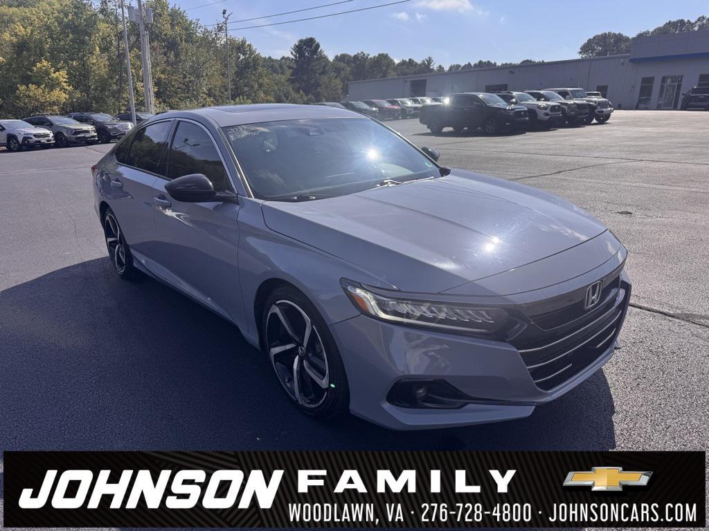 used 2021 Honda Accord car, priced at $28,950