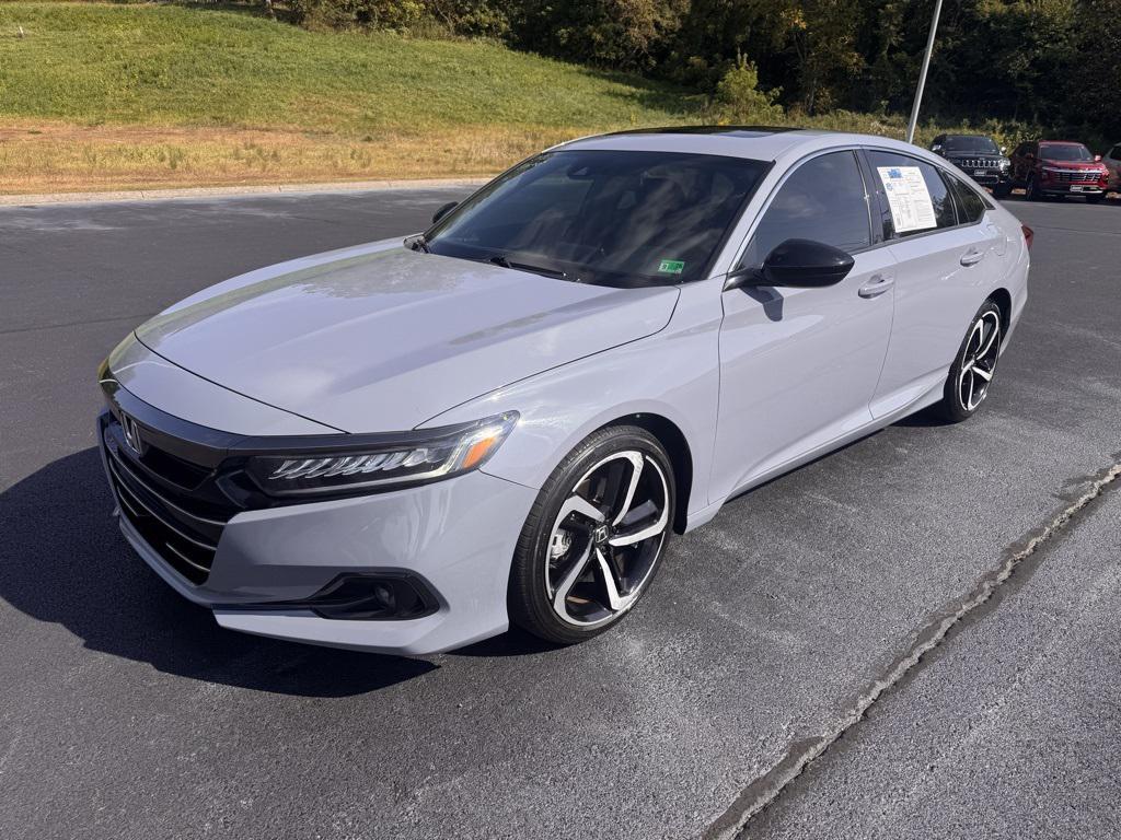used 2021 Honda Accord car, priced at $28,650