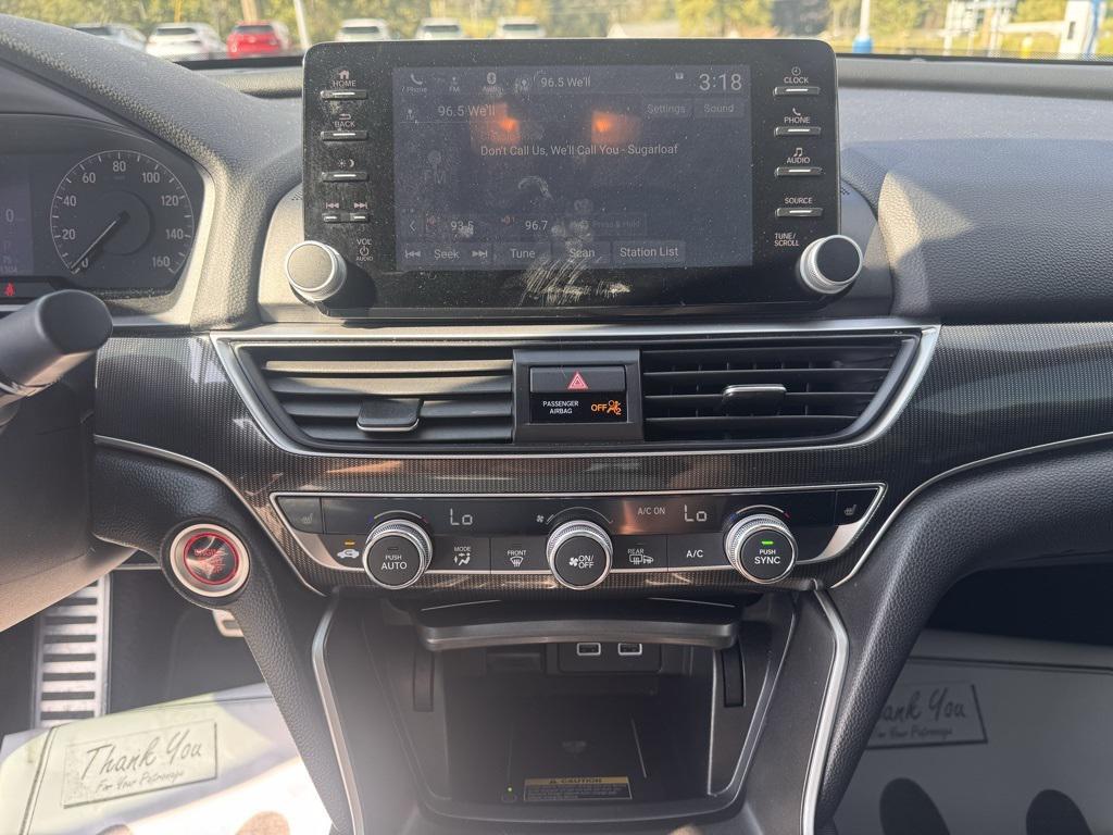 used 2021 Honda Accord car, priced at $28,650
