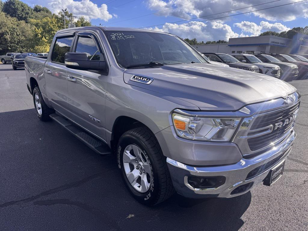 used 2021 Ram 1500 car, priced at $33,457
