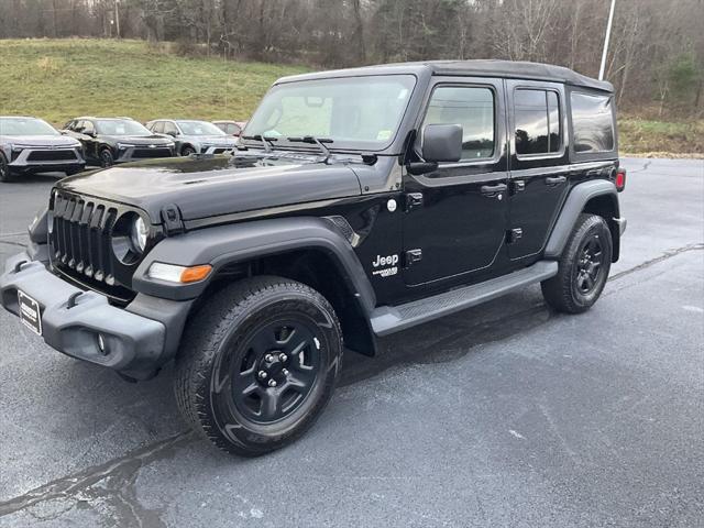 used 2019 Jeep Wrangler Unlimited car, priced at $26,607