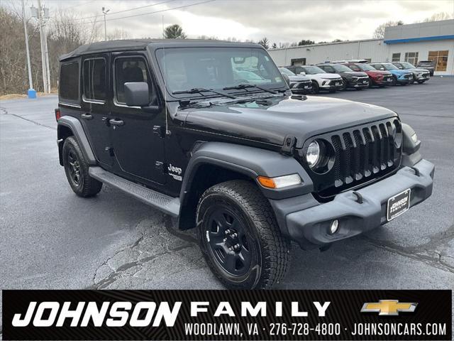 used 2019 Jeep Wrangler Unlimited car, priced at $26,607