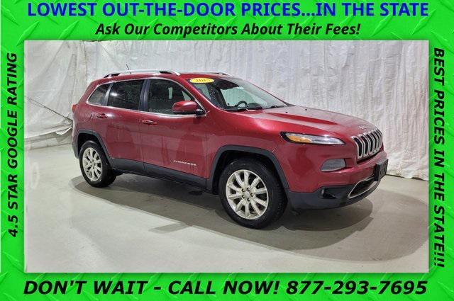 used 2015 Jeep Cherokee car, priced at $9,500