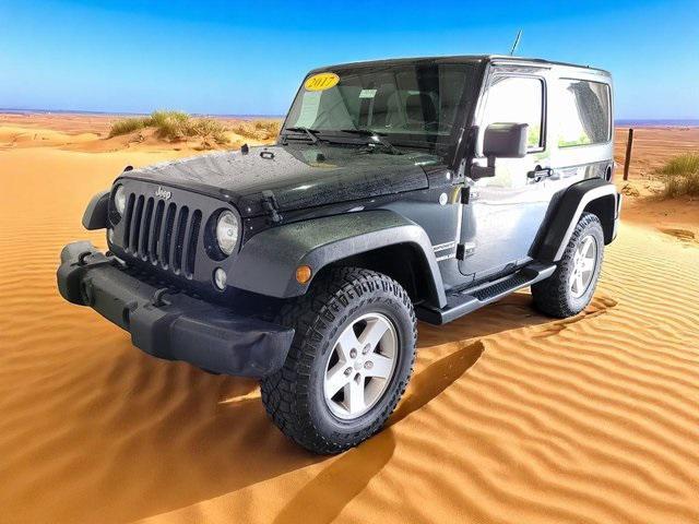used 2017 Jeep Wrangler car, priced at $15,500
