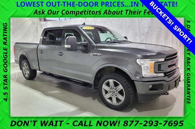 used 2019 Ford F-150 car, priced at $25,500