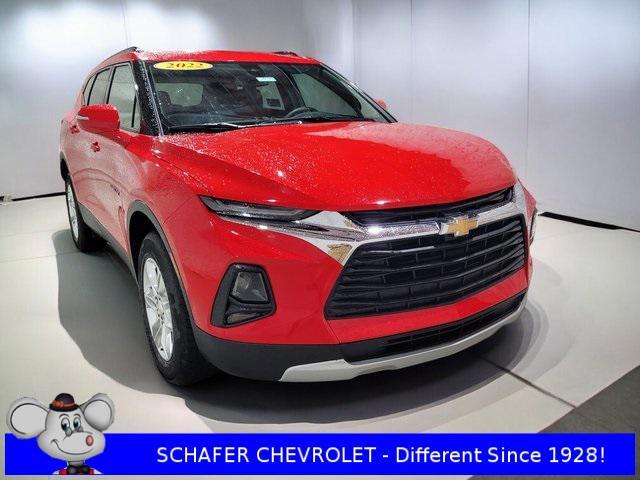 used 2022 Chevrolet Blazer car, priced at $22,000