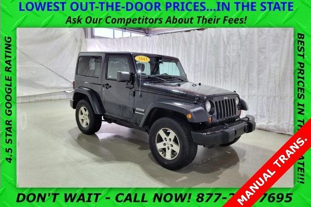 used 2013 Jeep Wrangler car, priced at $16,999