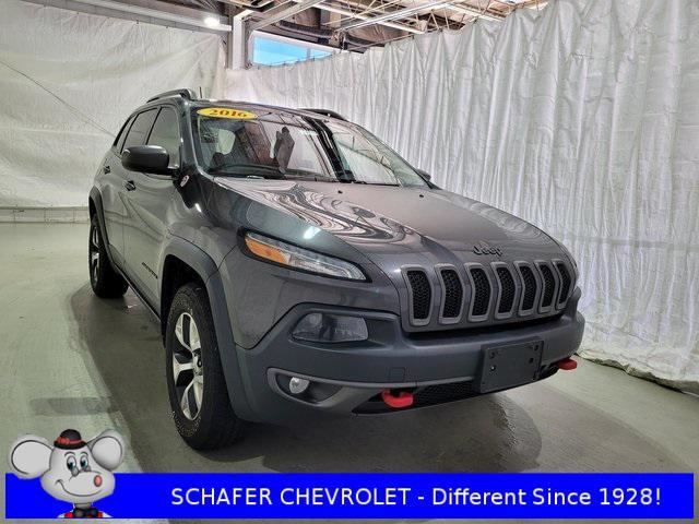 used 2016 Jeep Cherokee car, priced at $12,350