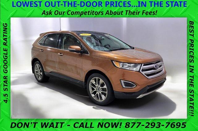 used 2017 Ford Edge car, priced at $15,500