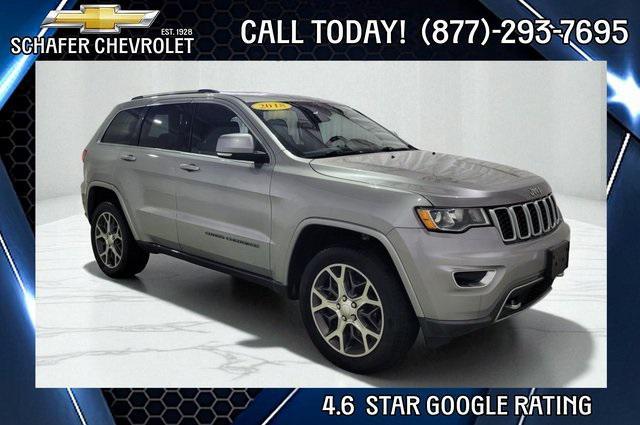 used 2018 Jeep Grand Cherokee car, priced at $18,800