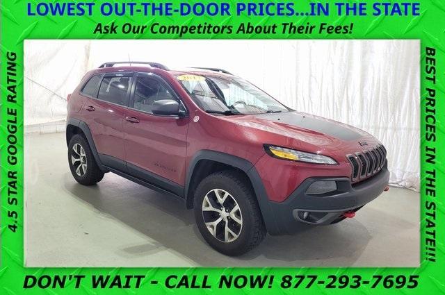 used 2017 Jeep Cherokee car, priced at $16,100