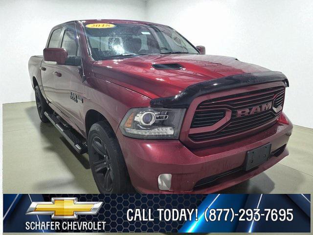 used 2018 Ram 1500 car, priced at $21,300