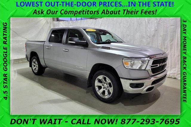 used 2020 Ram 1500 car, priced at $27,800