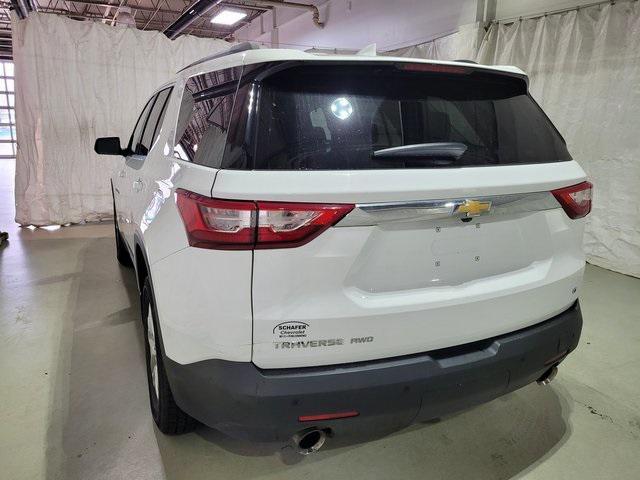 used 2021 Chevrolet Traverse car, priced at $18,000