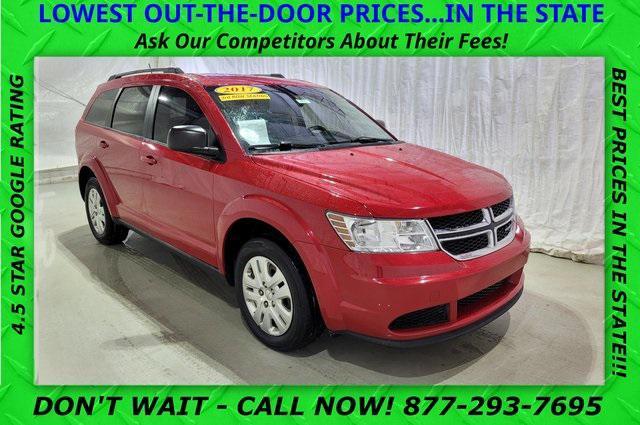 used 2017 Dodge Journey car, priced at $7,500