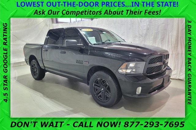 used 2018 Ram 1500 car, priced at $21,000