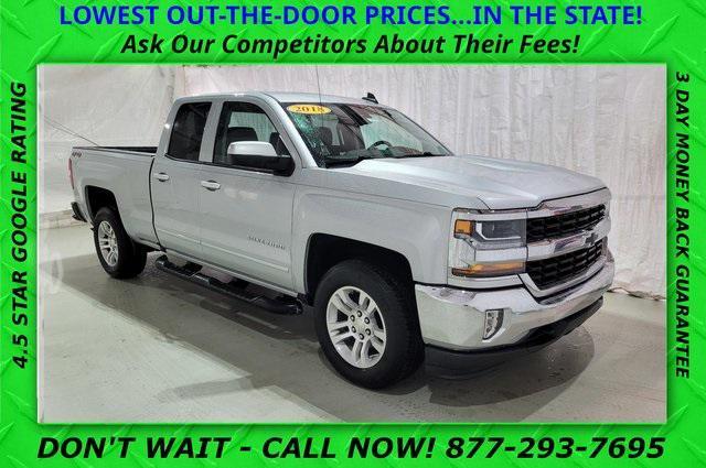 used 2018 Chevrolet Silverado 1500 car, priced at $21,600