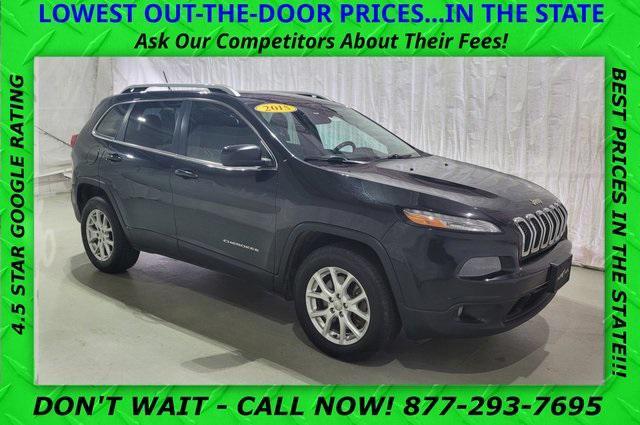 used 2015 Jeep Cherokee car, priced at $6,900