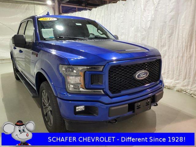 used 2018 Ford F-150 car, priced at $24,800